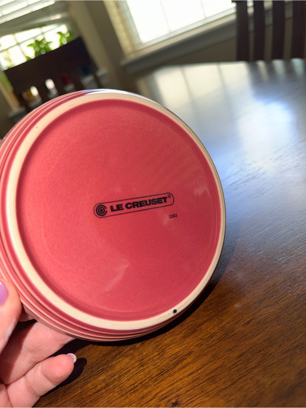 Le creuset herb planter rose quartz - Picture 3 of 3